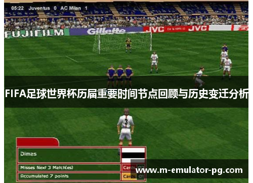 FIFA足球世界杯历届重要时间节点回顾与历史变迁分析